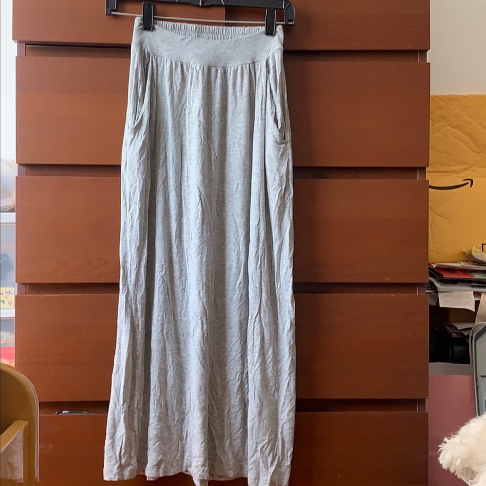 Rue 21 gray maxi skirt